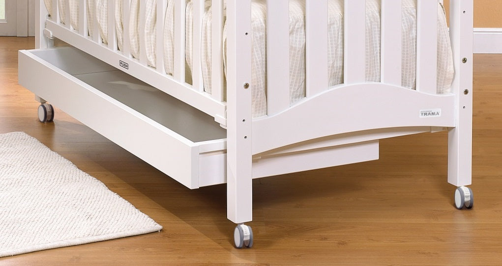 Dětská postýlka Trama GALAXIA 120 x 60 cm white/silver